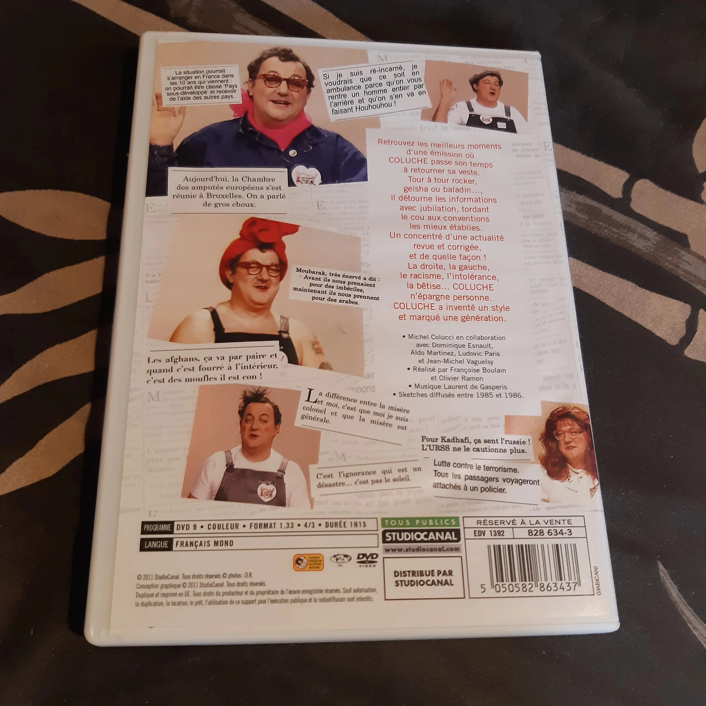 DVD Coluche 1 faux – photo 2